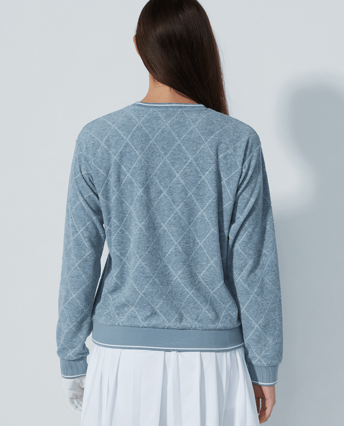 SIZE M - DAILY SPORTS Terry Touch Sweatshirt 444 Grey