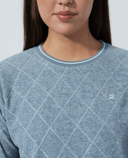 SIZE M - DAILY SPORTS Terry Touch Sweatshirt 444 Grey