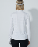 SIZE M - DAILY SPORTS Passion Long Sleeve Polo 445 White
