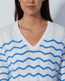 SIZE M - DAILY SPORTS Wave Pullover 461 White