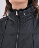 CHERVO Export Reversible Fur Vest Black