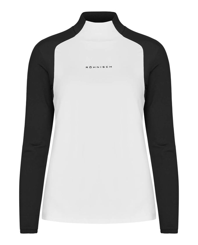 SIZE L - ROHNISCH Ellie Brushed Polo White