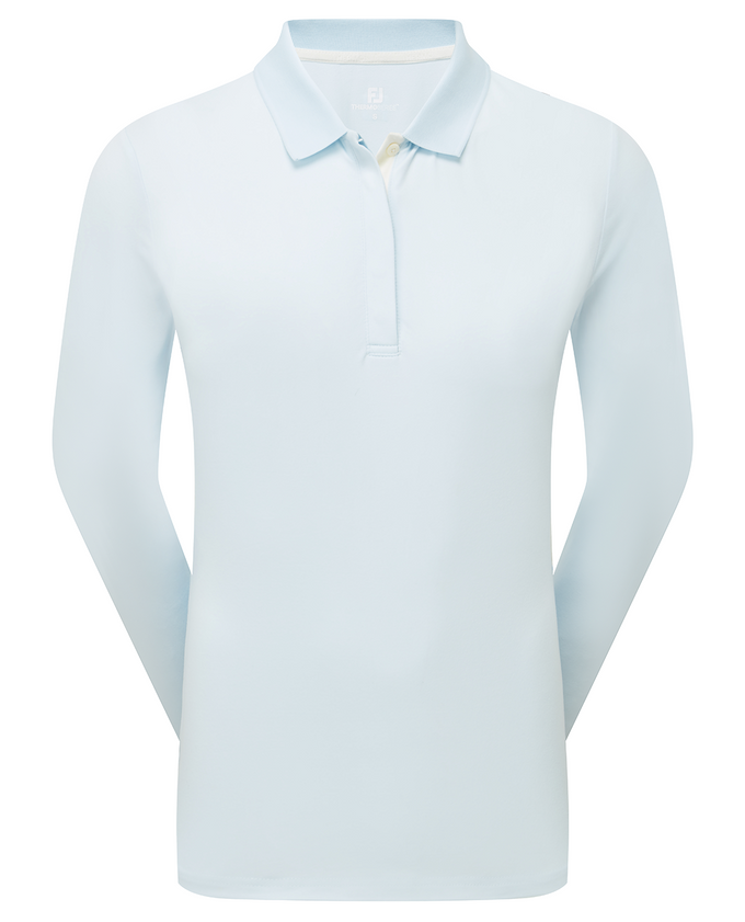FOOTJOY ThermoSeries Winter Polo 37876 Ice Blue