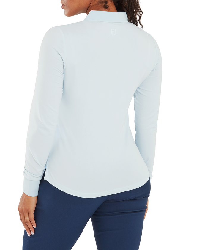 FOOTJOY ThermoSeries Winter Polo 37876 Ice Blue