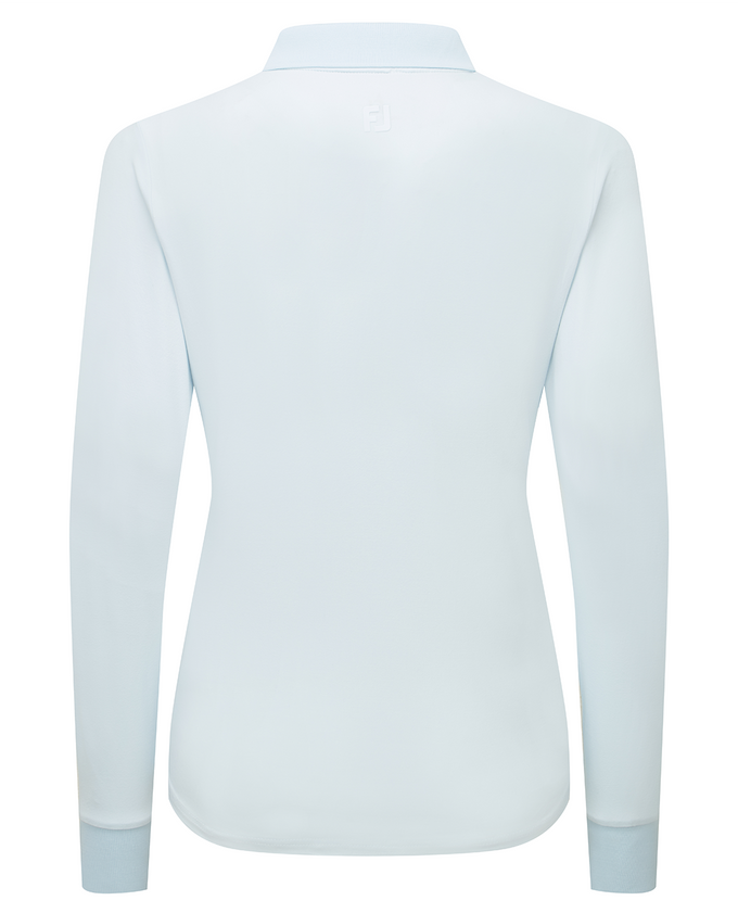 FOOTJOY ThermoSeries Winter Polo 37876 Ice Blue