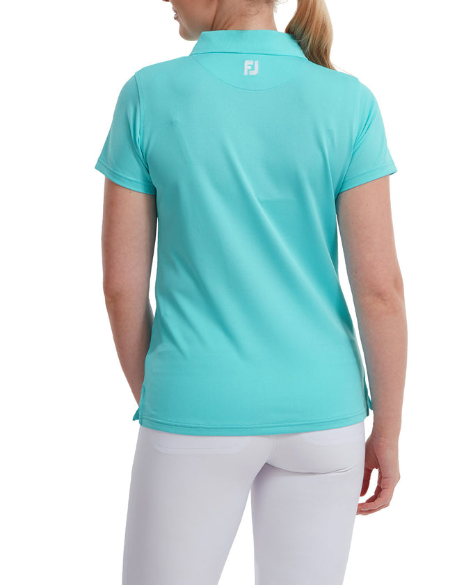 FOOTJOY Stretch Pique Polo 88496 Aqua