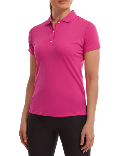 CALVIN KLEIN Polo sans manches craquelé 783 Orchidée