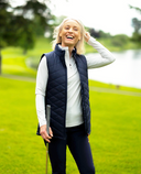 FORELSON Burford Quilted Vest Navy