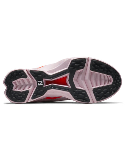 FootJoy Wide Fit FJ Fuel Womens Golf Shoe White/Pink