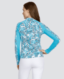 SIZE L - TAIL Ender Long Sleeve Mini Mock Polo Palmeria