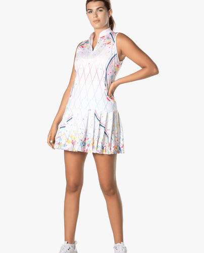SIZE XL - LUCKY IN LOVE Party Dress 68955 White
