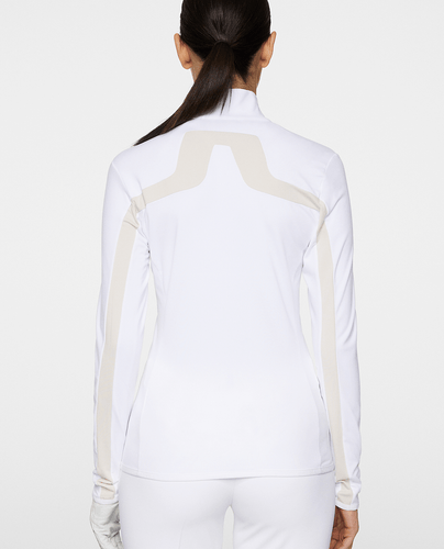 SIZE XS - J.Lindeberg Seasonal Janice Jacket White/Moonbeam