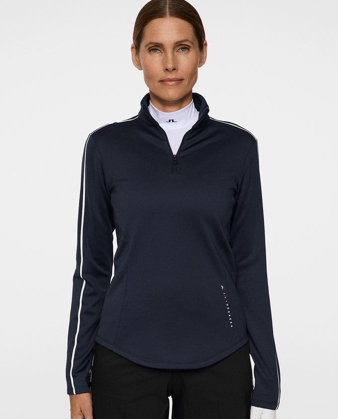 J.Lindeberg Nefe Brushed Winter Mid Layer JL Navy