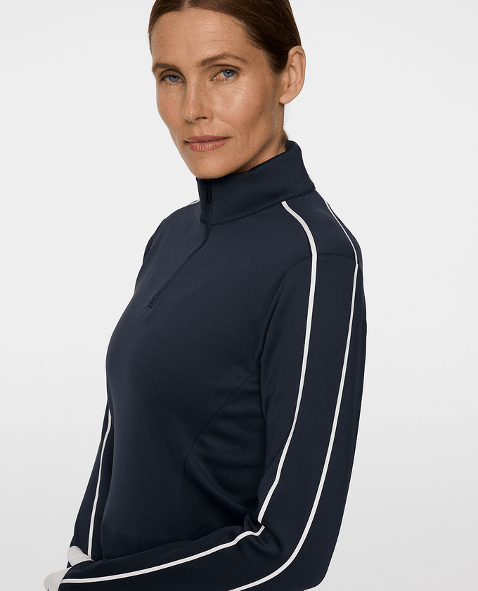 J.Lindeberg Nefe Brushed Winter Mid Layer JL Navy