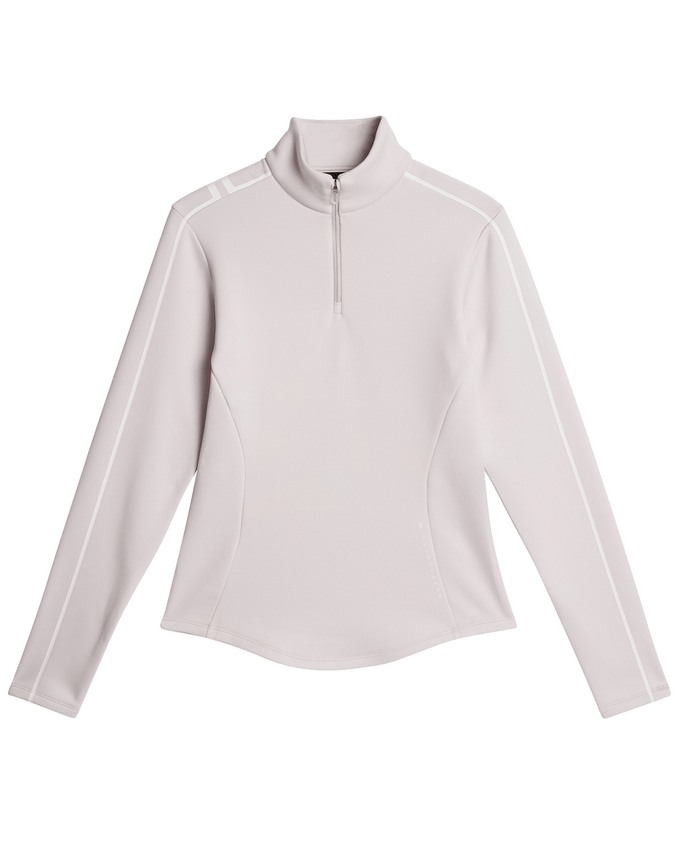 J.Lindeberg Nefe Brushed Winter Mid Layer Grey Lilac