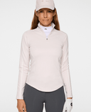 J.Lindeberg Nefe Brushed Winter Mid Layer Grey Lilac