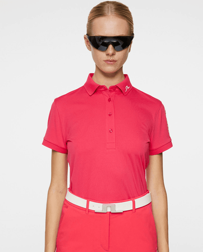 J.Lindeberg Tour Tech Polo Azalea