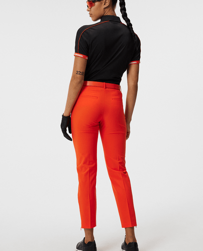 SIZE 12 - J.Lindeberg Pia Golf Ankle Trouser 27.5'' Tangerine Tango