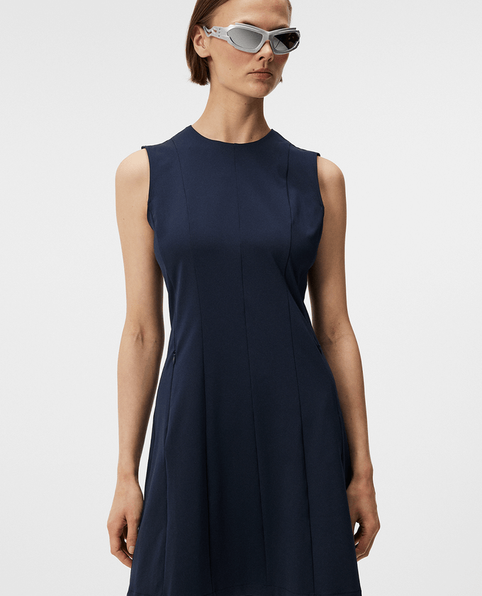 SIZE XS - J.Lindeberg Jasmin Dress JL Navy