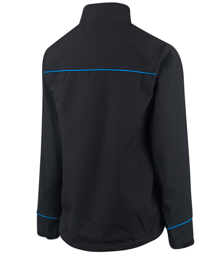 SIZE 10 - ISLAND GREEN Stretch Waterproof Jacket 131 Black/Turquoise