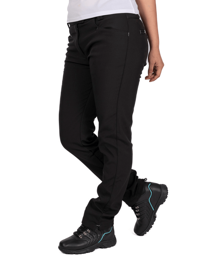 SIZE 16 - ISLAND GREEN All Weather Bonded Fleece Trouser Regular 30" Black