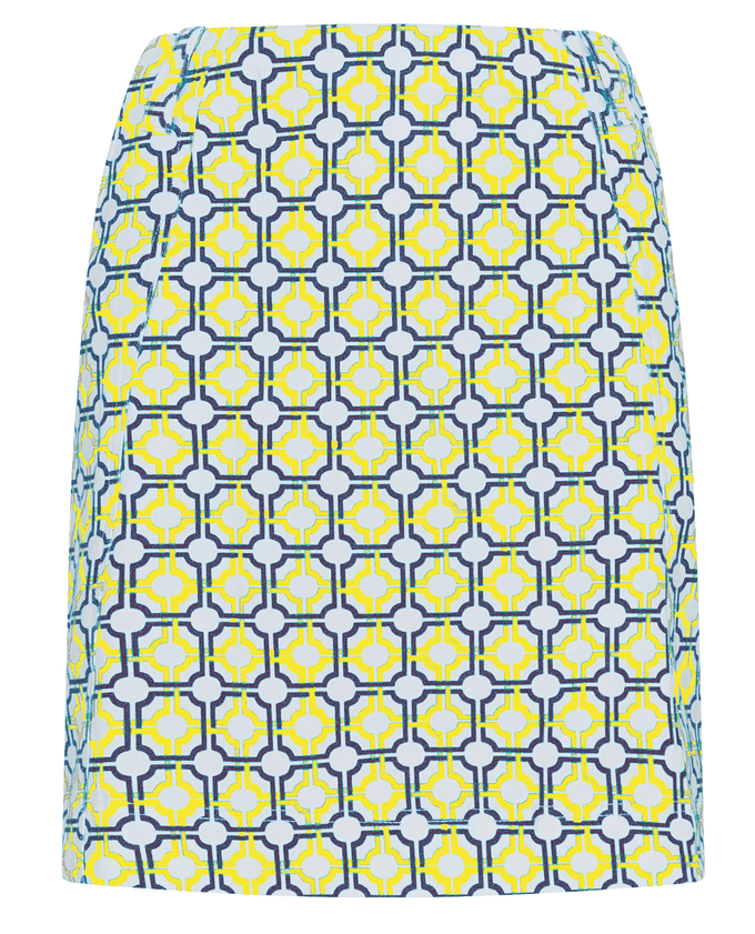 SIZE 16 - SWING OUT SISTER Lucy Pull On Skort Sunshine & Navy