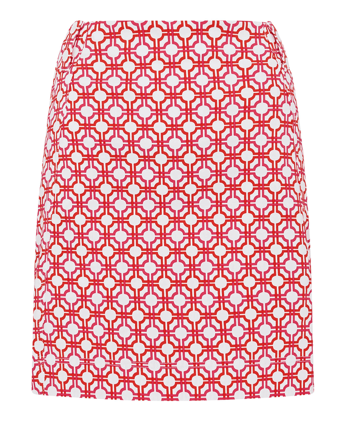 SIZE 8 - SWING OUT SISTER Lucy Pull On Skort Lush Pink & Mandarin