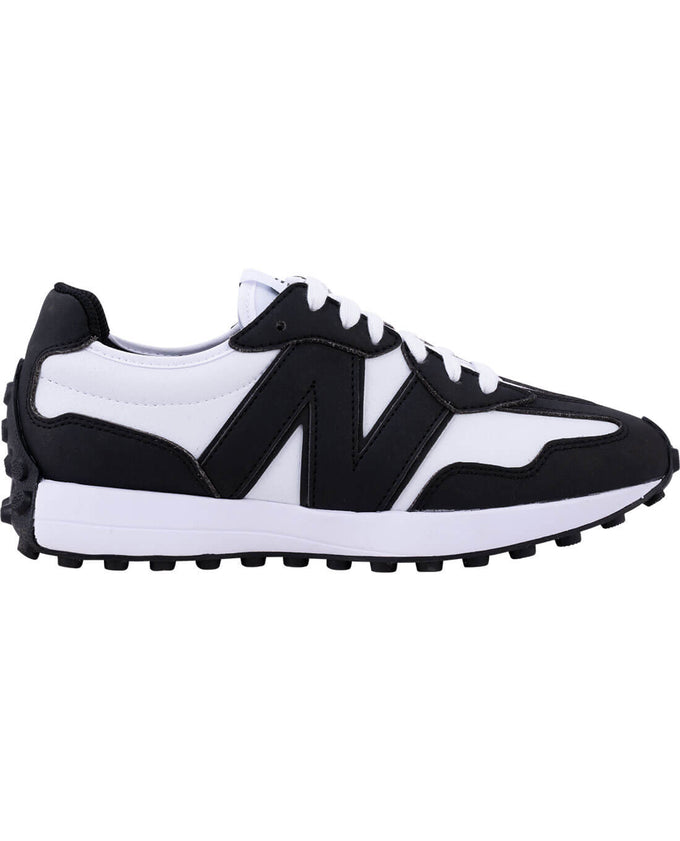 NEW BALANCE Womens 327 Golf Shoe - Spikeless Black / White