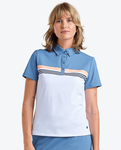SIZE S - NIVO Mindy Polo 113 Sea Reflection