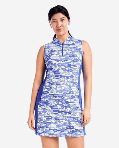 SIZE S - NIVO UV Leanna LivCool Dress 670 Cobalt