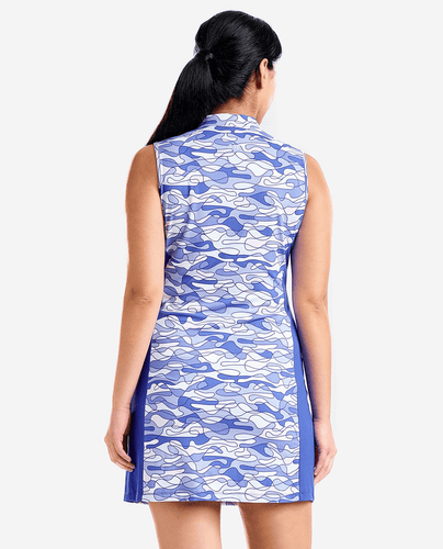 SIZE S - NIVO UV Leanna LivCool Dress 670 Cobalt