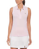 SIZE XS - ORIGINAL PENGUIN Veronica Sleeveless Polo OGKSE047 Gelato Pink