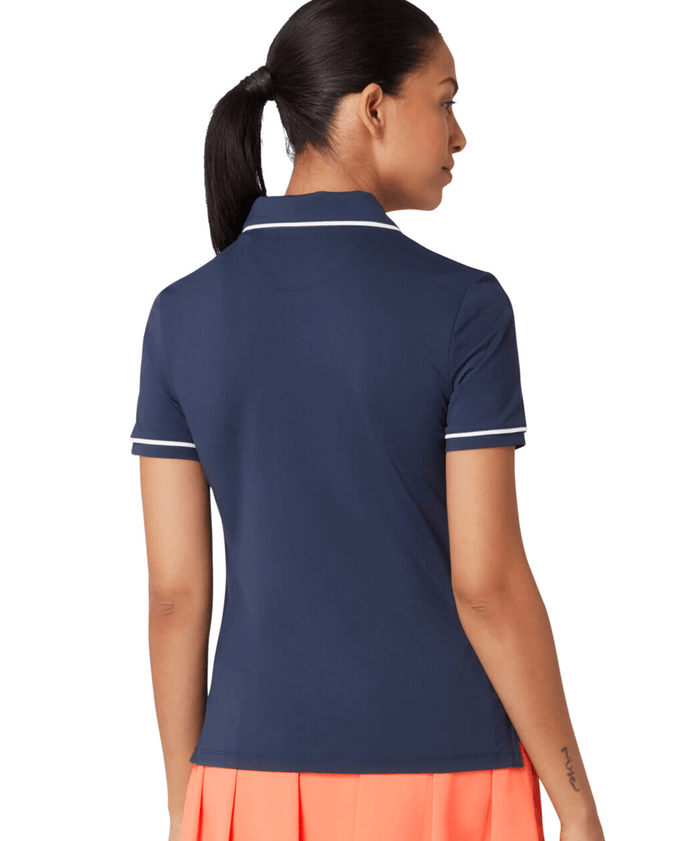 SIZE S - ORIGINAL PENGUIN Performance Veronica Polo OGKSE048 Navy