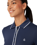 SIZE S - ORIGINAL PENGUIN Performance Veronica Polo OGKSE048 Navy