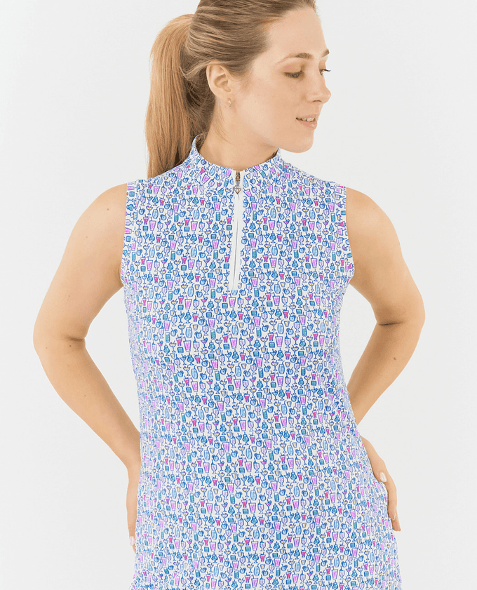 SIZE L - PURE GOLF Miley Sleeveless Dress 310 Over Eighteen