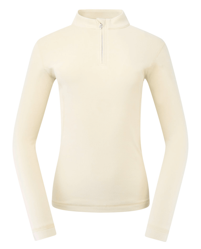 PURE GOLF Iris Super Soft 1/4 Zip Top 007 Limestone