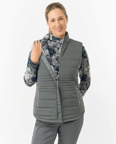PURE GOLF Eve Reversible Vest 406 Quiet Glade