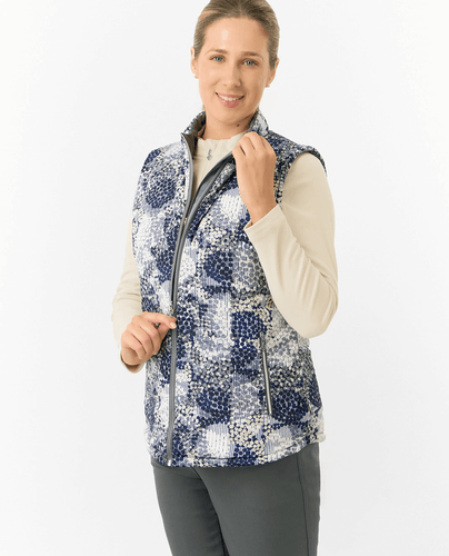 PURE GOLF Eve Reversible Vest 406 Quiet Glade
