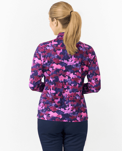 PURE GOLF Arusha Mid Layer Top 441 Autumn Aquarelle