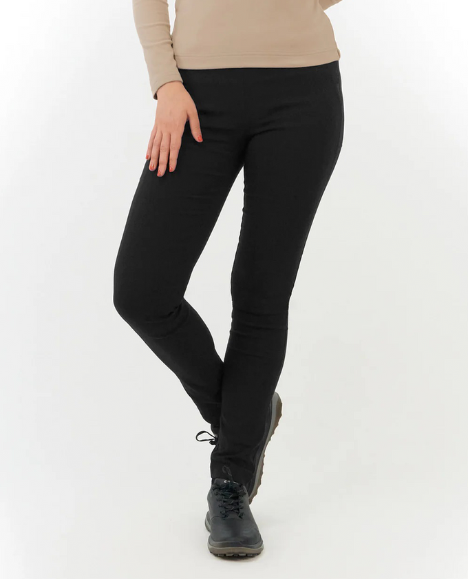 PURE GOLF Charm2 Pull-on 4 Way Stretch Trouser 27" 233 Black