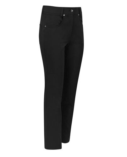 SIZE 14 - PURE GOLF Bernie Thermal Lined Trouser 27" Black 211