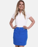 SIZE 10 - PURE GOLF Calm Skort 221 50cm Royal Blue