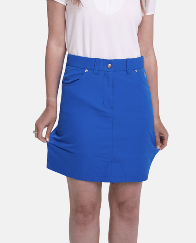 SIZE 10 - PURE GOLF Calm Skort 221 50cm Royal Blue