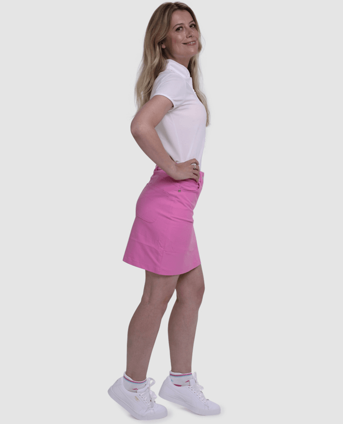 SIZE 8 - PURE GOLF Calm Skort 221 50cm Azalea