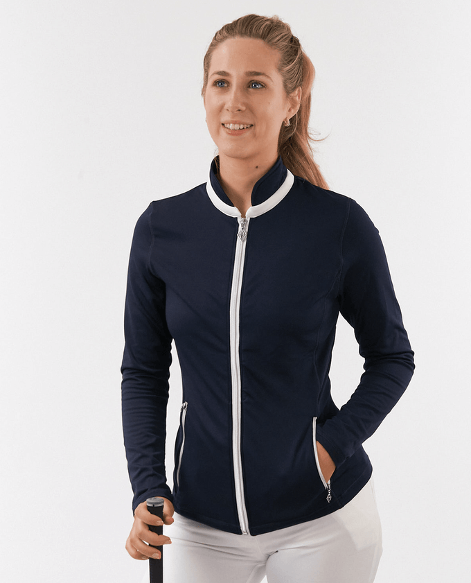 PURE GOLF Mist Jacket 442 Navy