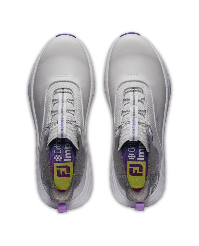 FootJoy Wide Fit FJ Quantum Womens Golf Shoe White/Grey