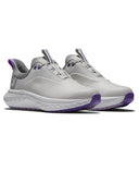 FootJoy Wide Fit FJ Quantum Womens Golf Shoe White/Grey