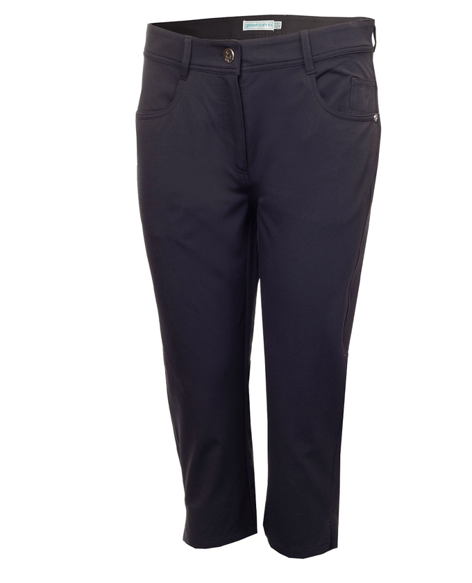 SIZE 10 - GREEN LAMB Nyla Capri 034 Black