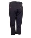 SIZE 10 - GREEN LAMB Nyla Capri 034 Black