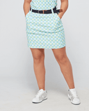 SIZE 10 - SWING OUT SISTER Lucy Pull On Skort Dazzling Blue & Emerald
